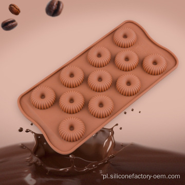 Śliczna silikonowa forma czekoladowa nz